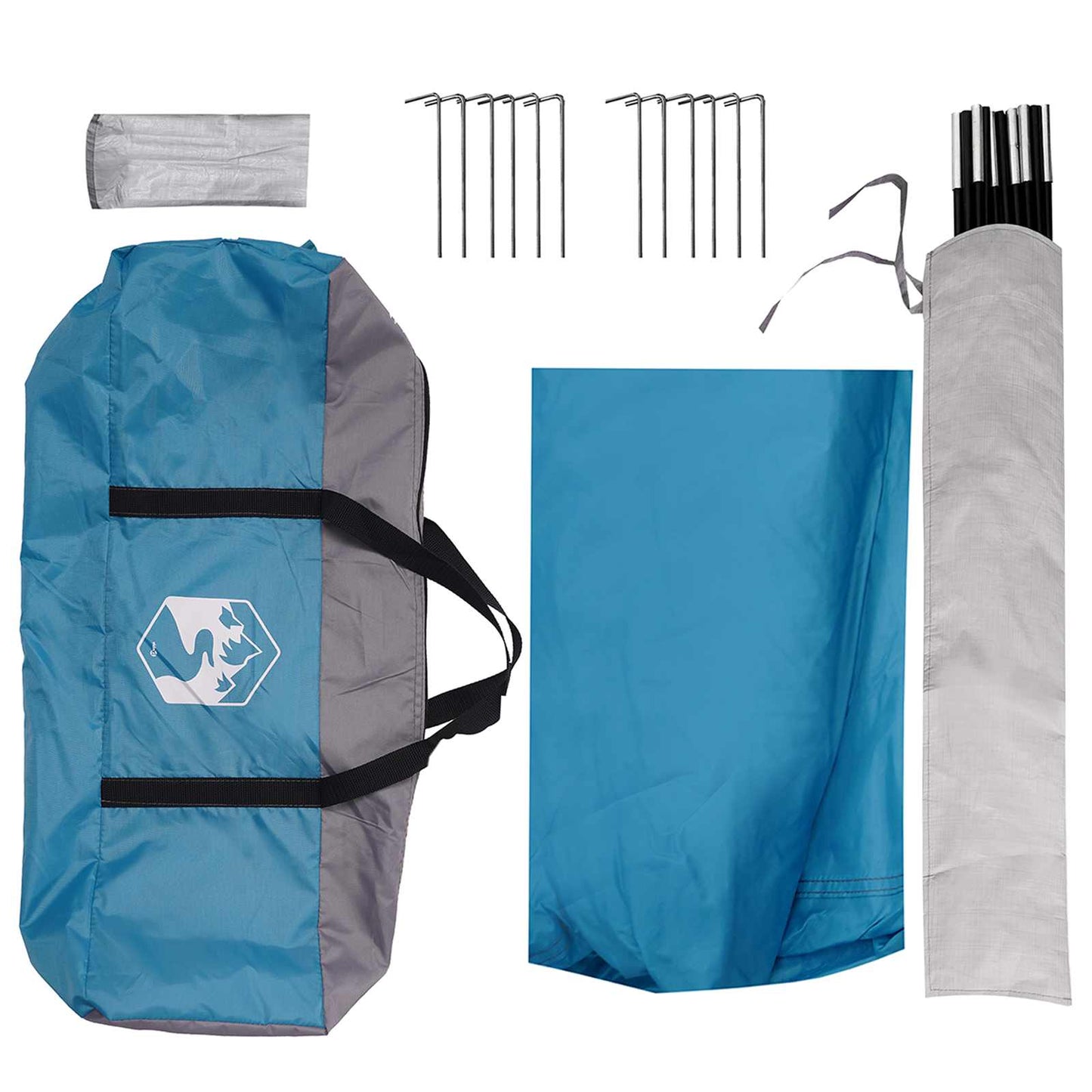 Party Tent Blue 600 x 600 x 400 cm Polyester and Steel