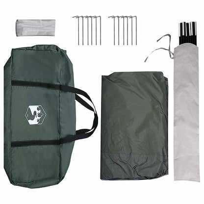 Party Tent Army green 600 x 600 x 400 cm Polyester and Steel