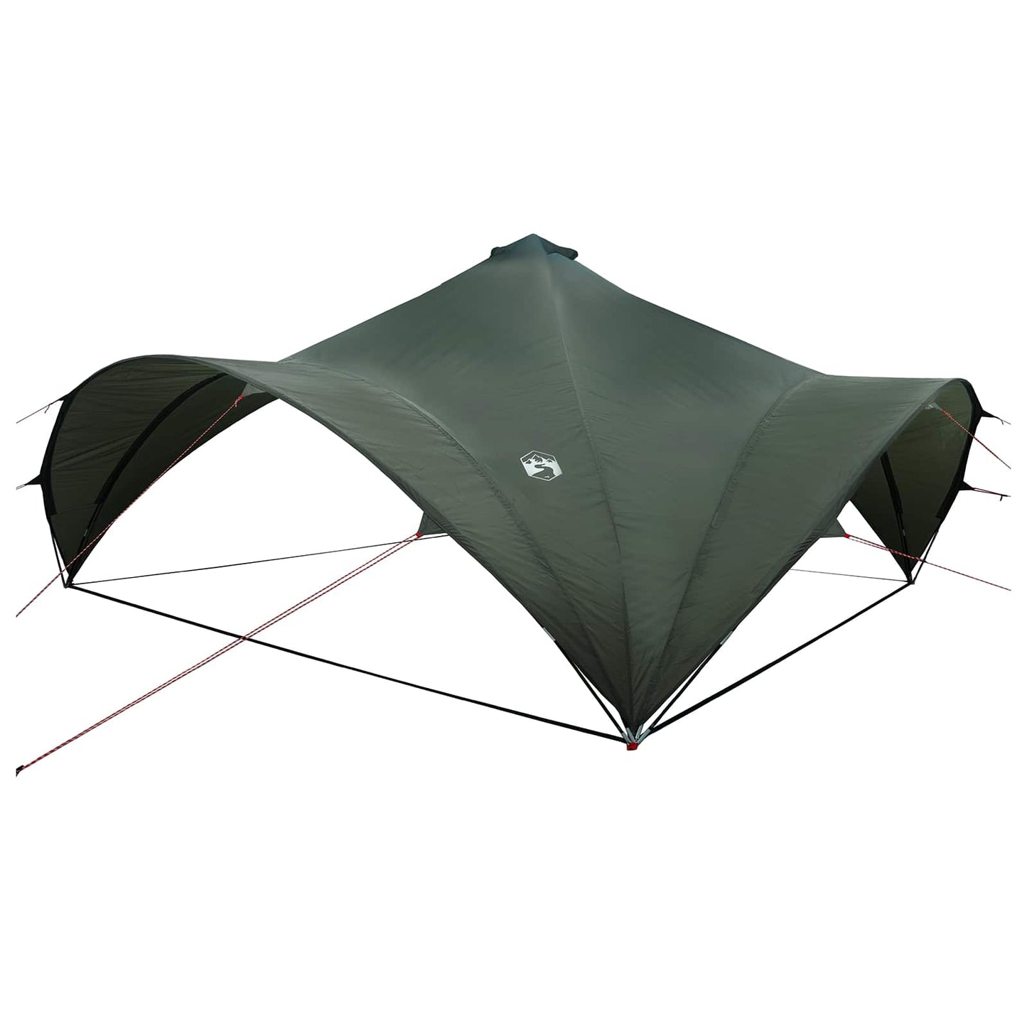 Party Tent Army green 600 x 600 x 400 cm Polyester and Steel