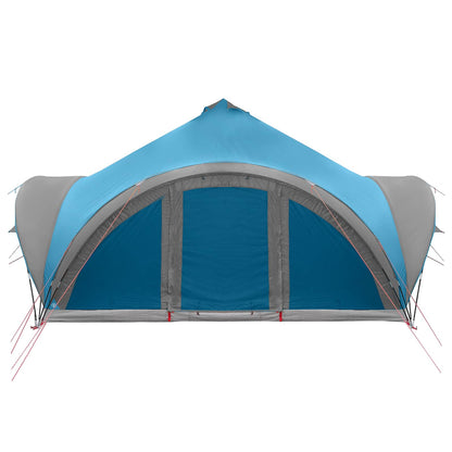 Tipi Tent with Roof Blue 18-Person Polyester and Steel