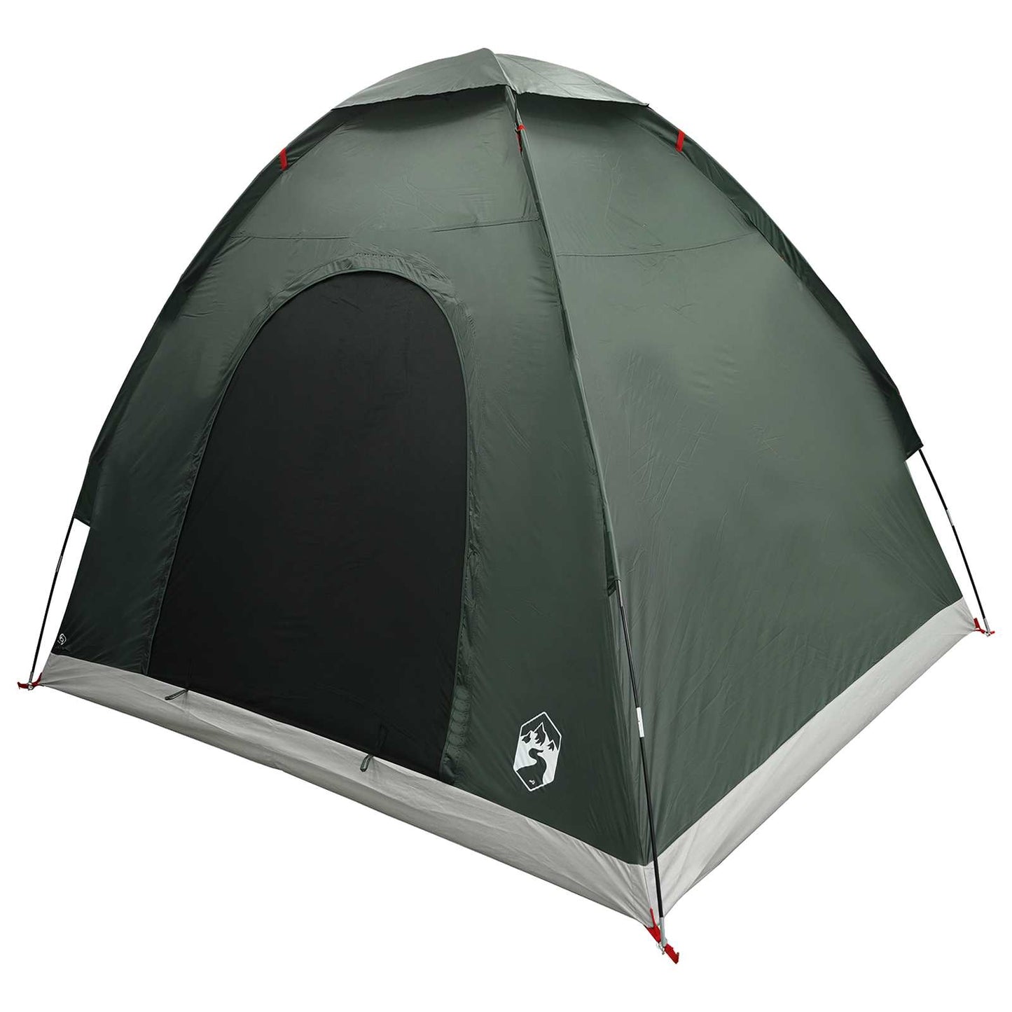 Camping Tent with Roof Army Green 190 x 140 x 105 cm