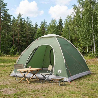 Camping Tent with Roof with Air Vent Green 275 x 215 x 125 cm