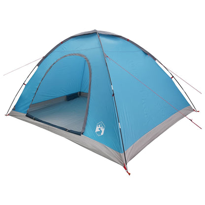 Camping Tent with Roof with Air Vent Blue 335 x 275 x 180 cm