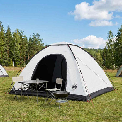 Camping Tent with Roof White Blackout 335 x 275 x 180 cm