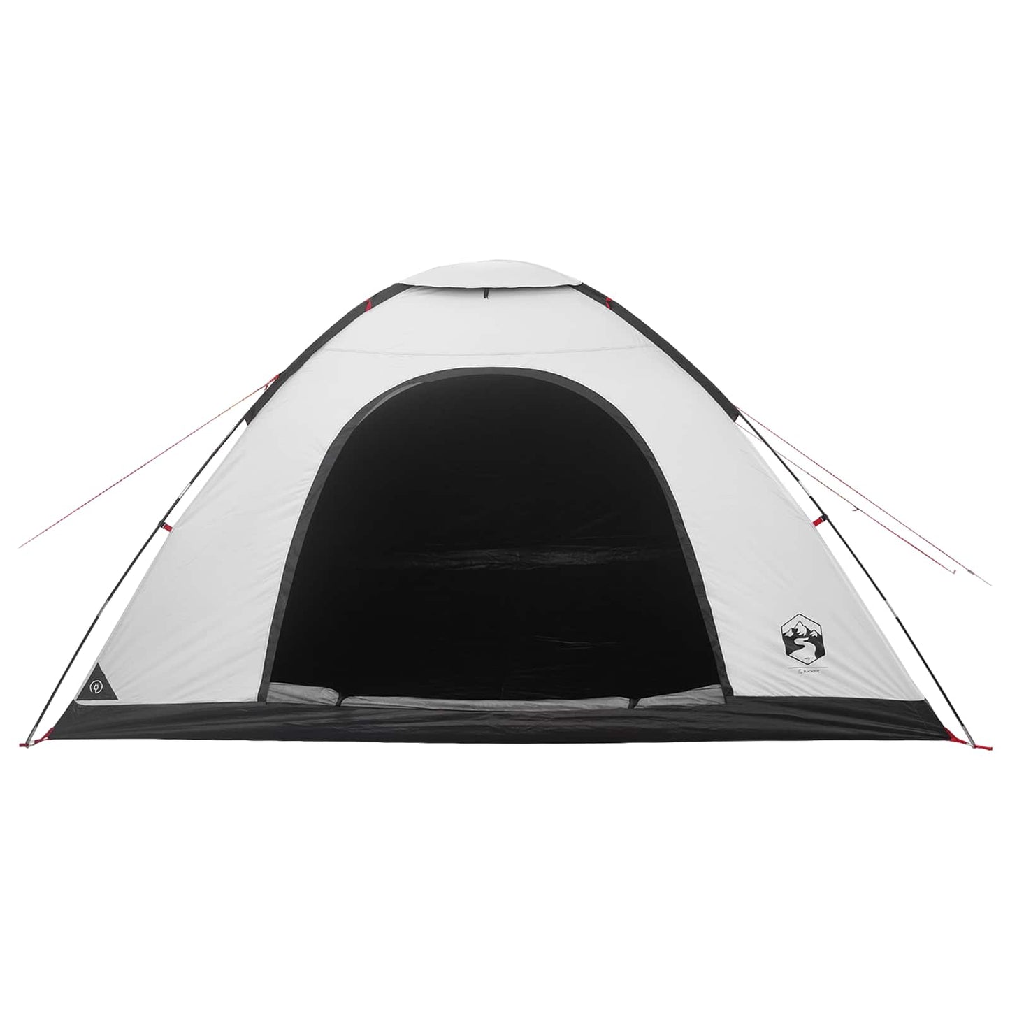 Camping Tent with Roof White Blackout 335 x 275 x 180 cm