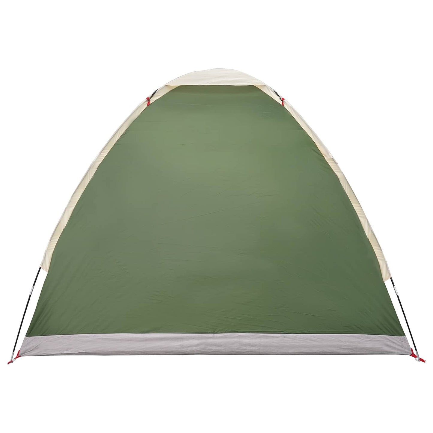 Camping Tent with Roof Green 2-Person Polyester and Steel