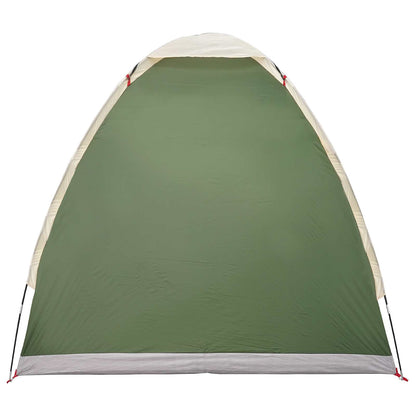 Camping Tent with Roof Green 2-Person Polyester and Steel