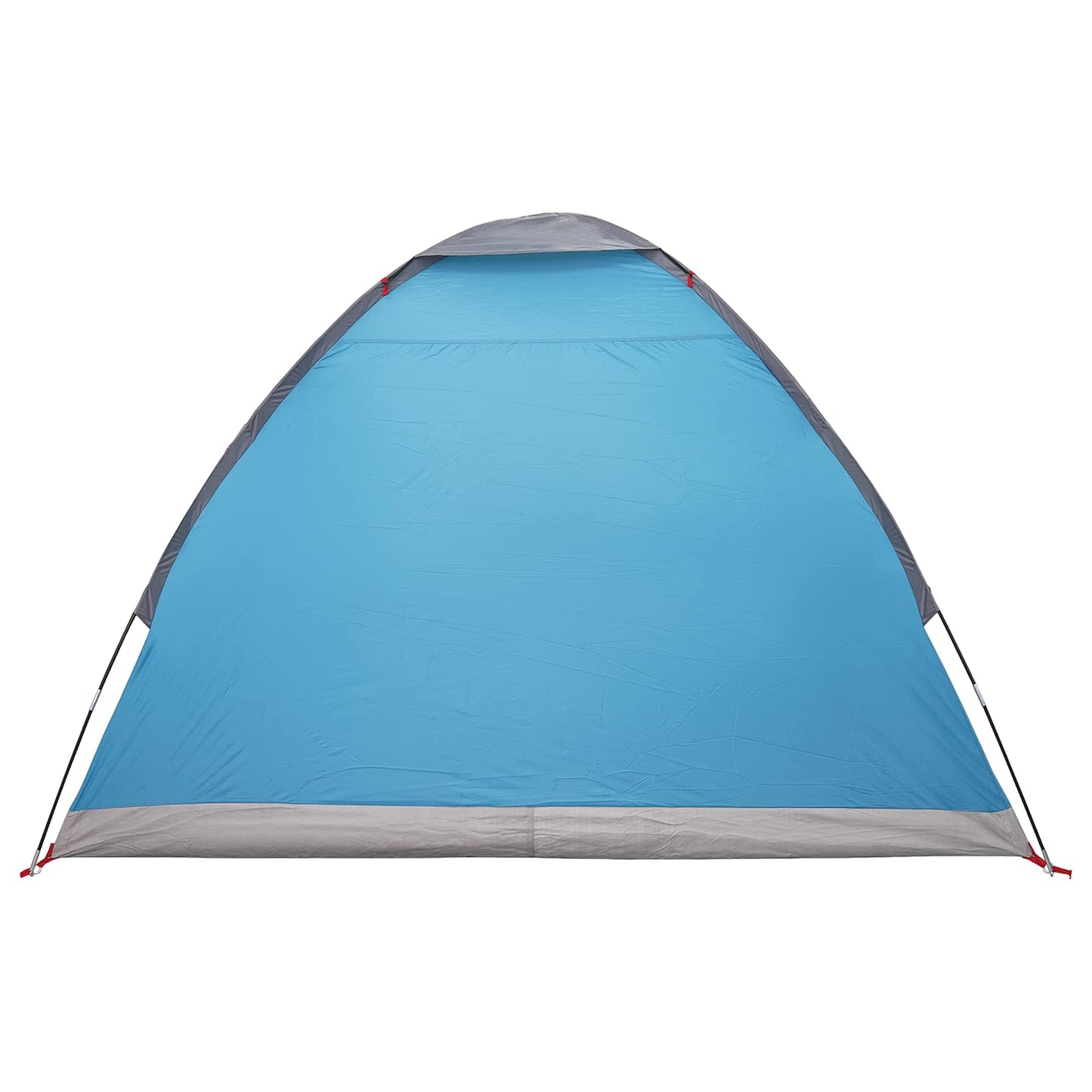 Camping Tent with Roof Blue 2-Person Polyester and Steel