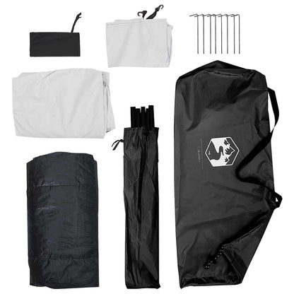 Camping Tent with Roof White Blackout 190 x 140 x 105 cm