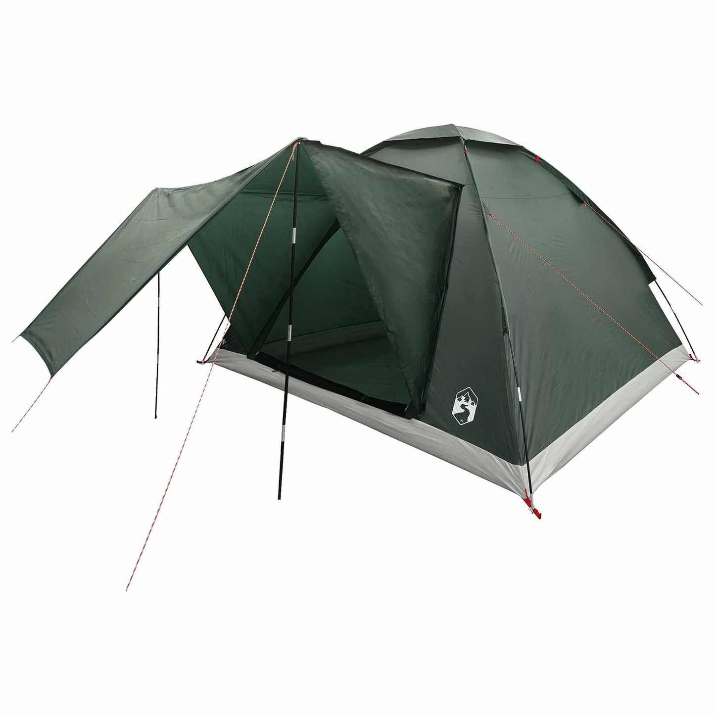 Camping Tent Army Green 275 x 215 x 125 cm Polyester and Steel