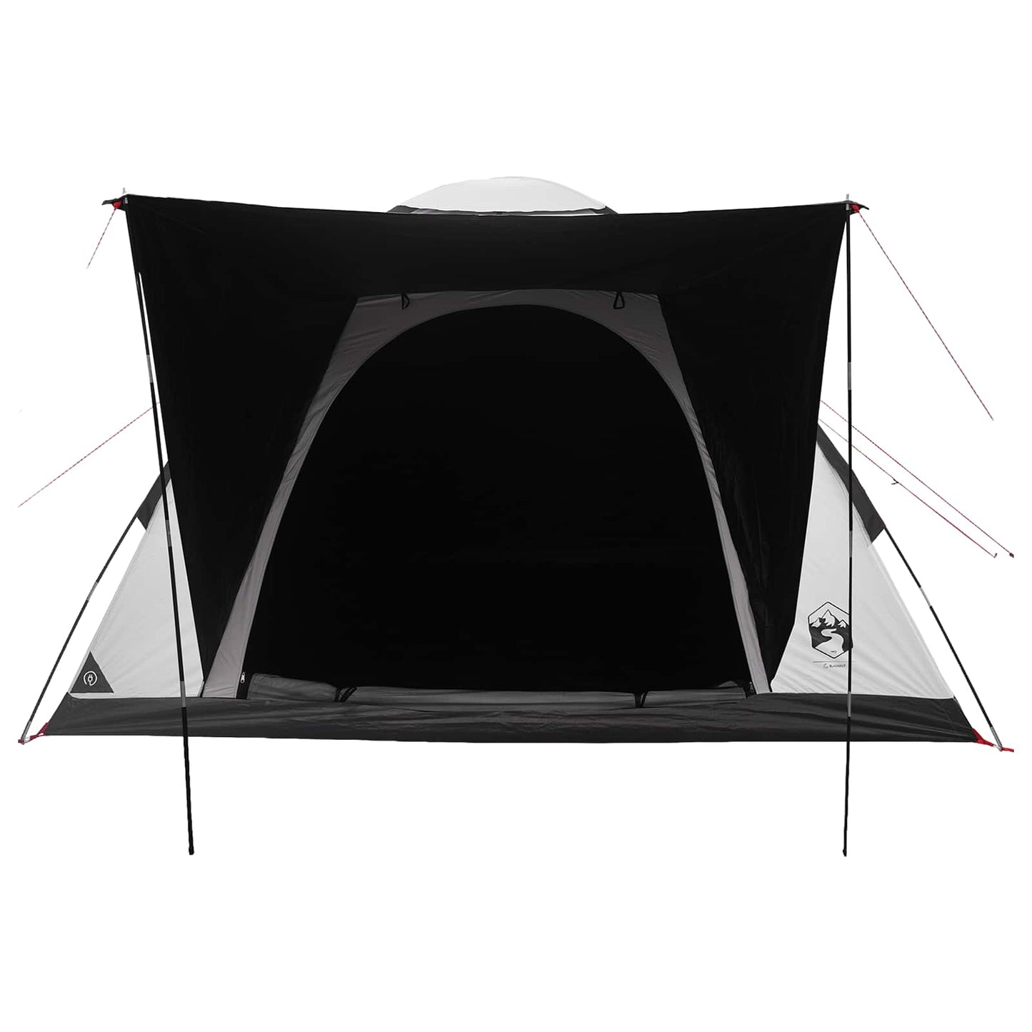 Camping Tent with Roof White Blackout 275 x 215 x 125 cm