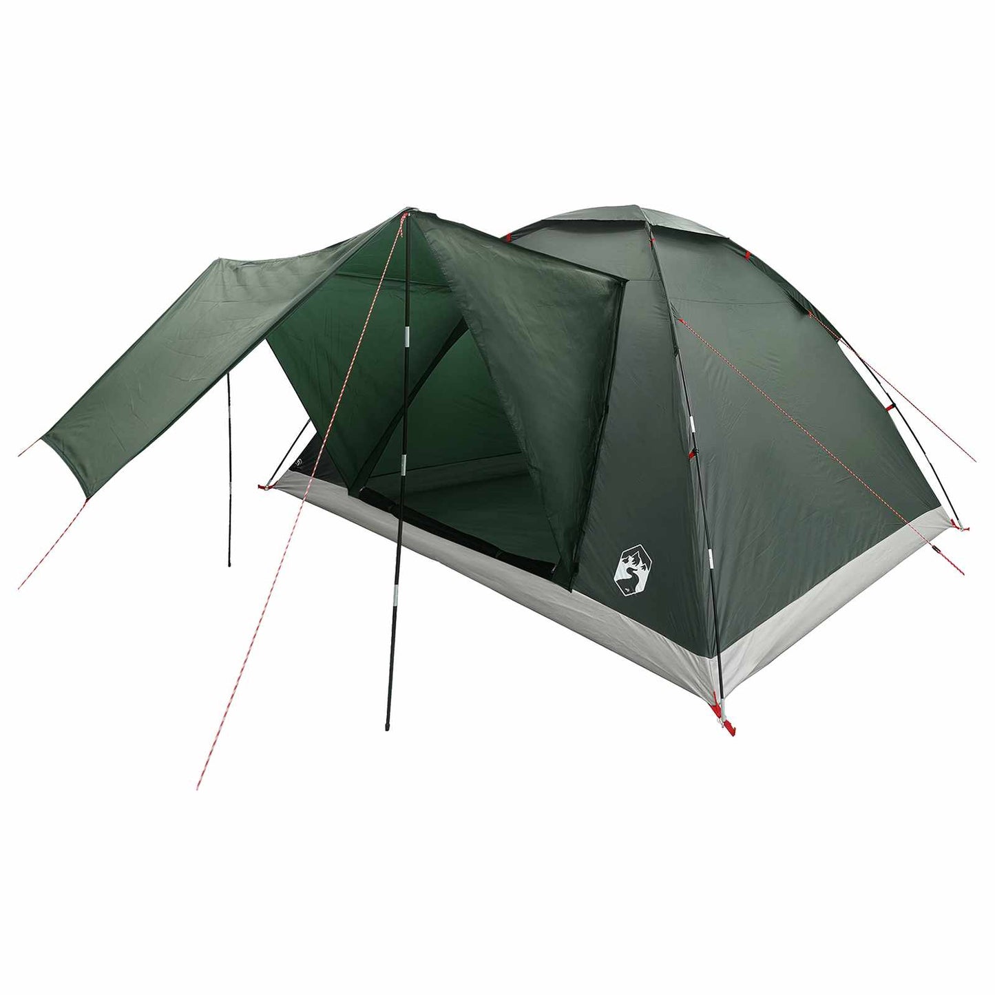 Camping Tent Army Green 335 x 275 x 180 cm Polyester and Steel