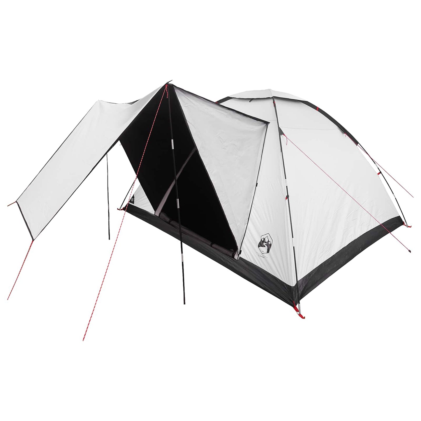 Camping Tent with Roof White Blackout 335 x 275 x 180 cm