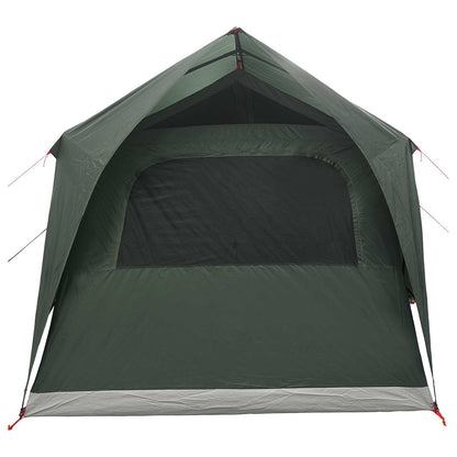 Tunnel Tent with Roof Army green 8-Person Polyester and Steel