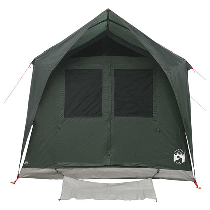 Tunnel Tent with Roof Army green 8-Person Polyester and Steel