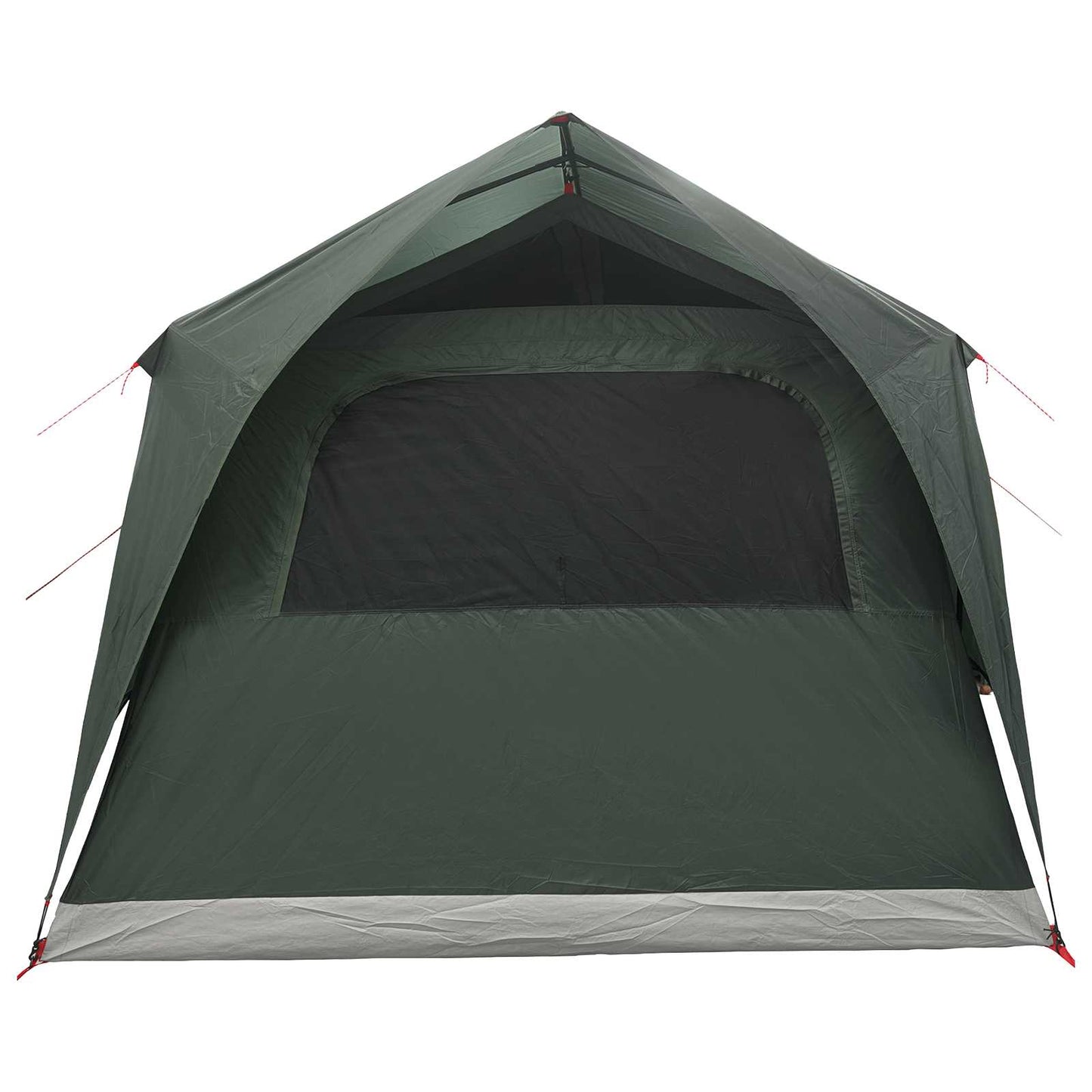 Tunnel Tent with Roof Army green 10-Person Polyester and Steel