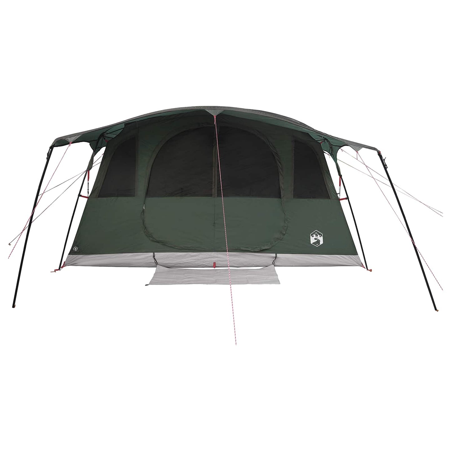 Tunnel Tent Army Green 366 x 244 x 198 cm Polyester and Steel