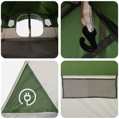 Tunnel Tent Green 427 x 305 x 205 cm Polyester and Steel