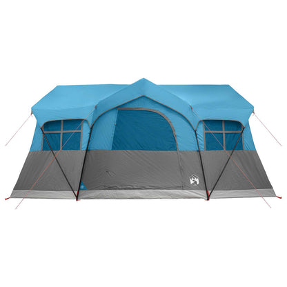 Family Tent Blue 487 x 340 x 216 cm Polyester and Steel