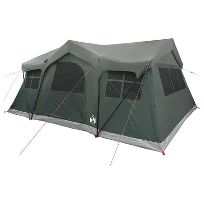 Family Tent Army Green 487 x 340 x 216 cm Polyester and Steel