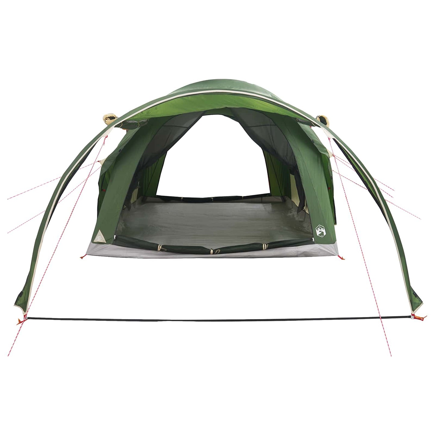 Tunnel Tent Green 370 x 275 x 210 cm Polyester and Steel