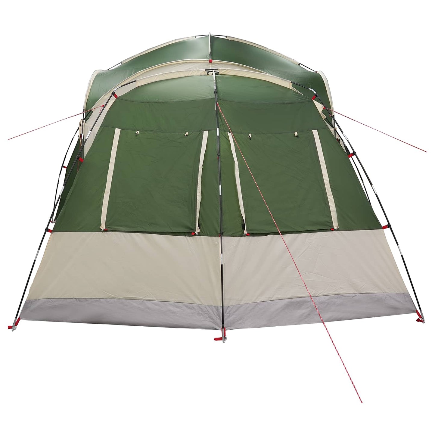 Side Tent Green 410 x 410 x 250 cm Polyester and Steel