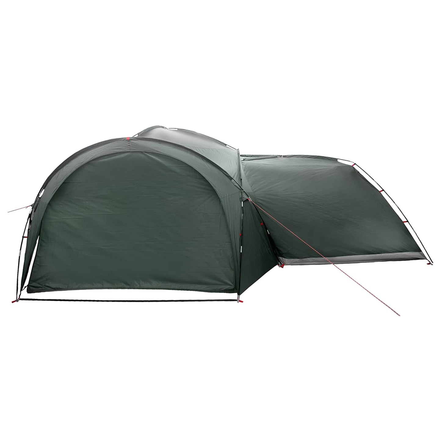 Side Tent Army Green 410 x 410 x 250 cm Polyester and Steel