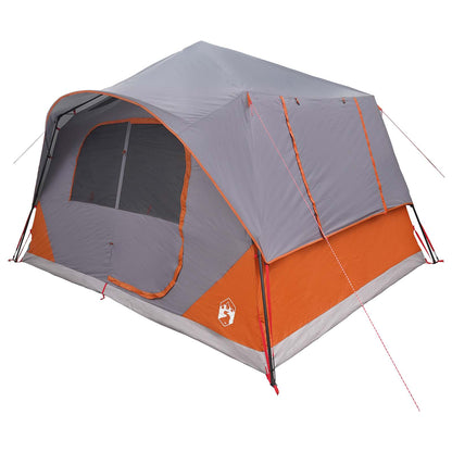 Instant Tent with Roof Grey and Orange 365 x 380 x 200 cm