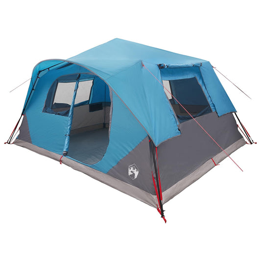Instant Tent 10-Person Blue Polyester and Steel