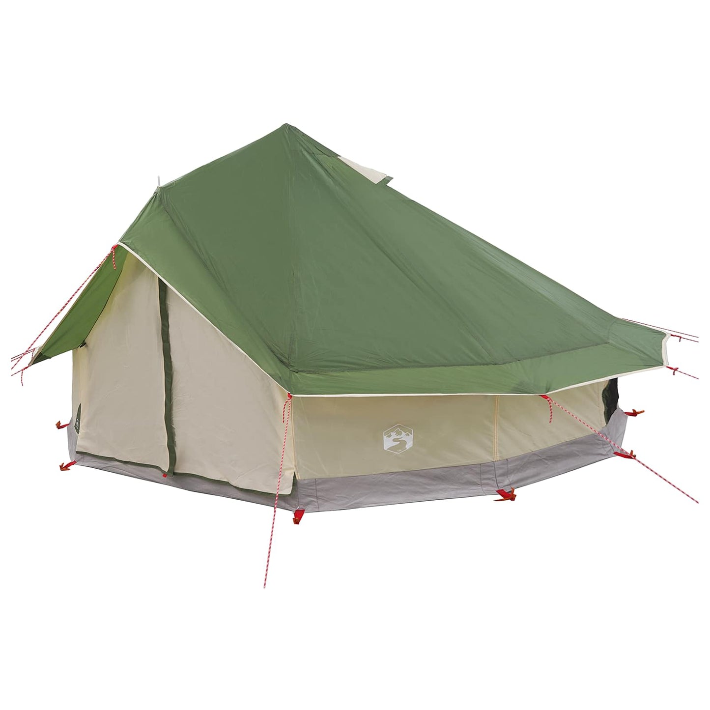 Tipi Tent Green 700 x 700 x 395 cm Polyester and Steel