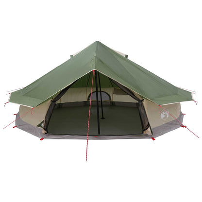 Tipi Tent Green 800 x 800 x 430 cm Polyester and Steel
