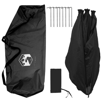 Hunting Tent with Roof White Blackout 143 x 143 x 165 cm