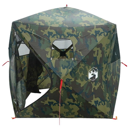 Hunting Tent Camouflage 143 x 143 x 165 cm Polyester and Steel