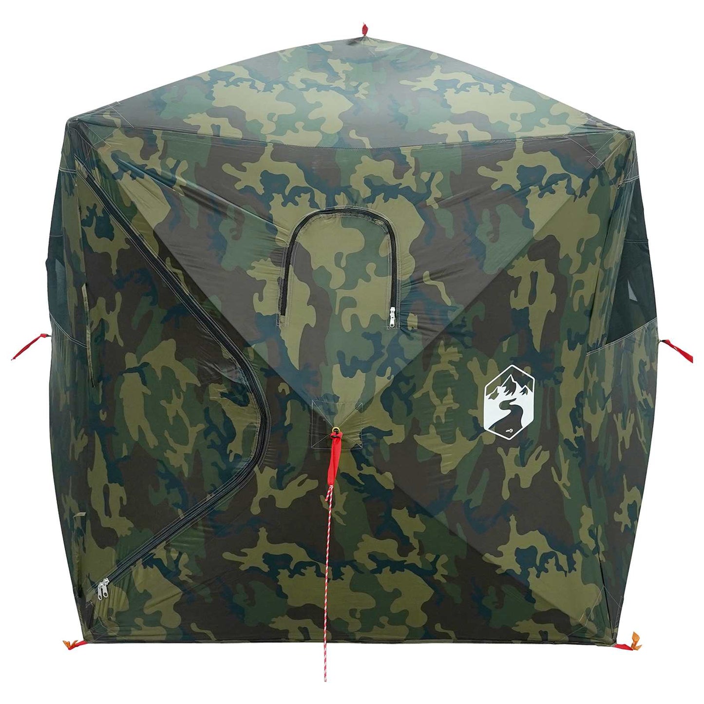 Hunting Tent Camouflage 143 x 143 x 165 cm Polyester and Steel