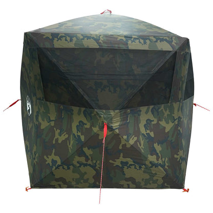 Hunting Tent Camouflage 143 x 143 x 165 cm Polyester and Steel