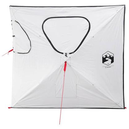 Hunting Tent with Roof White Blackout 145 x 145 x 150 cm