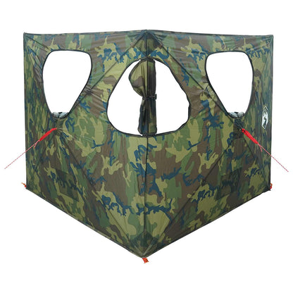 Hunting Tent Camouflage 145 x 145 x 150 cm Polyester and Steel
