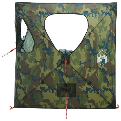 Hunting Tent Camouflage 145 x 145 x 150 cm Polyester and Steel