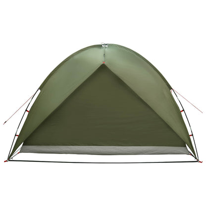 Camping Tent with Rainfly Water-resistant Dome Olive Green