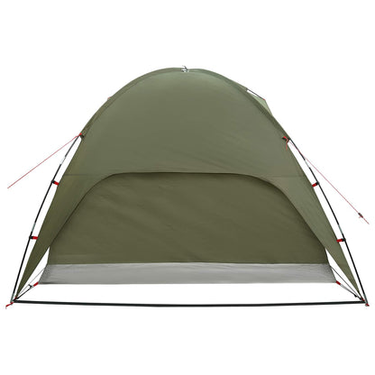 Camping Tent with Rainfly Water-resistant Dome Olive Green