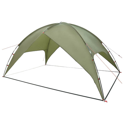 Camping Tent with Rainfly Water-resistant Dome Olive Green