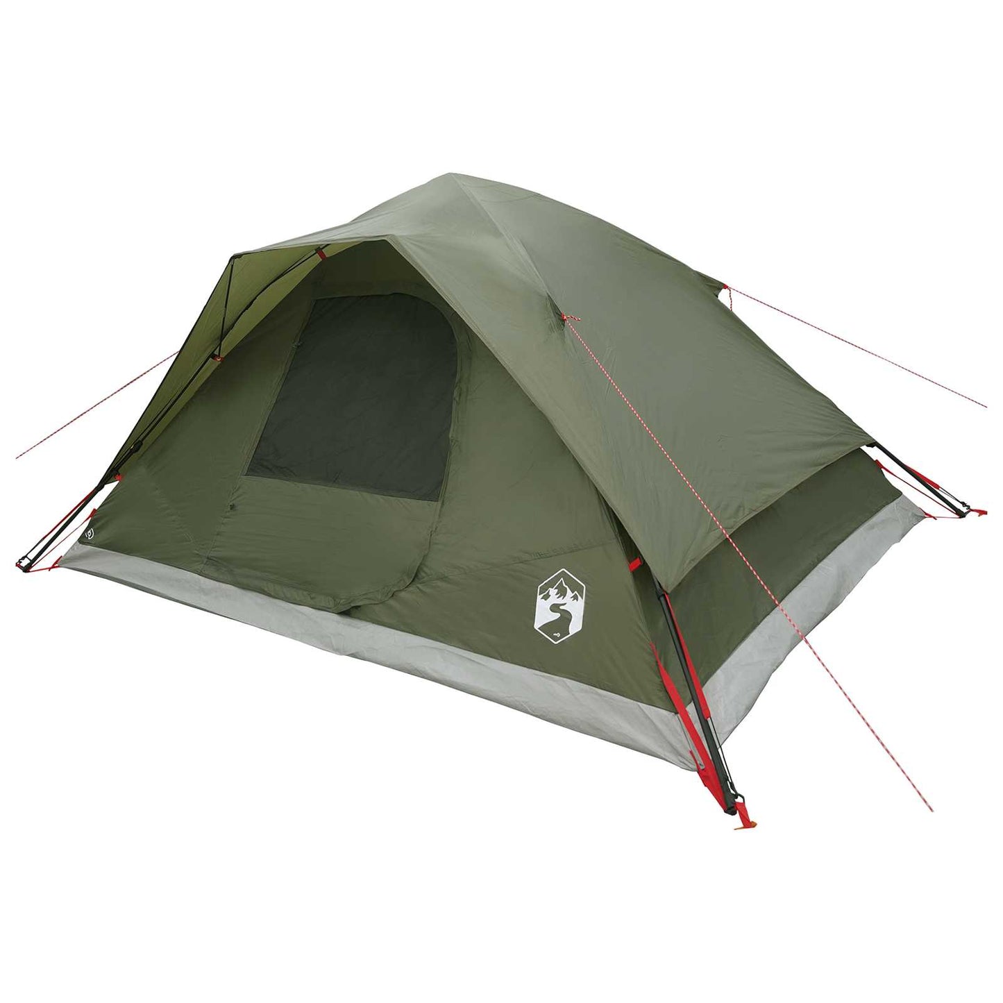 Instant Tent Olive Green 305 x 215 x 140 cm Polyester and Steel