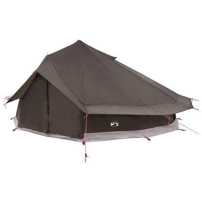 Tipi Tent Brown Grey 800 x 800 x 430 cm Polyester and Steel