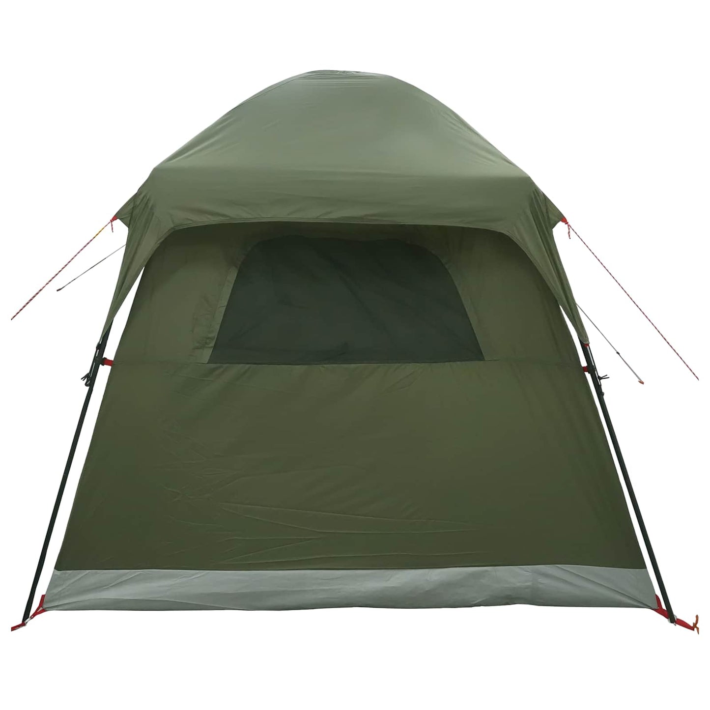 Cabin Tent Olive Green 244 x 213 x 183 cm Polyester and Steel