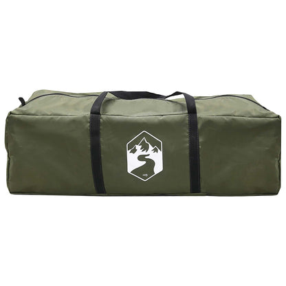Tipi Tent Olive Green 300 x 300 x 200 cm Polyester and Steel