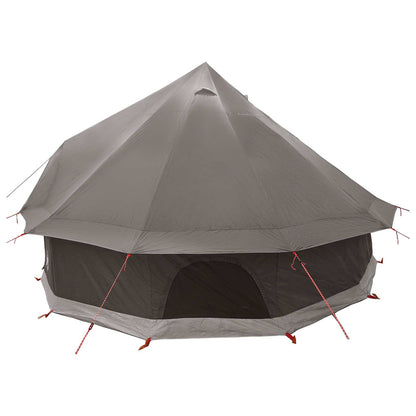 Tipi Tent Brown Grey 300 x 300 x 200 cm Polyester and Steel