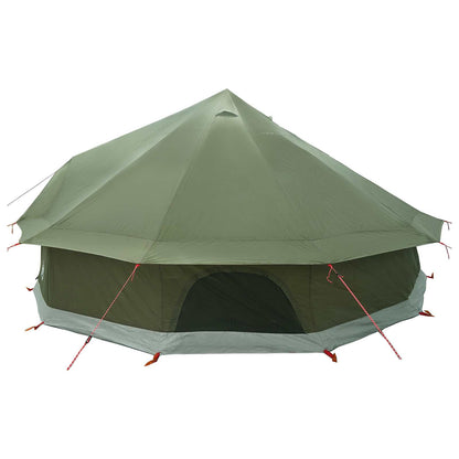 Tipi Tent Olive Green 600 x 600 x 350 cm Polyester and Steel