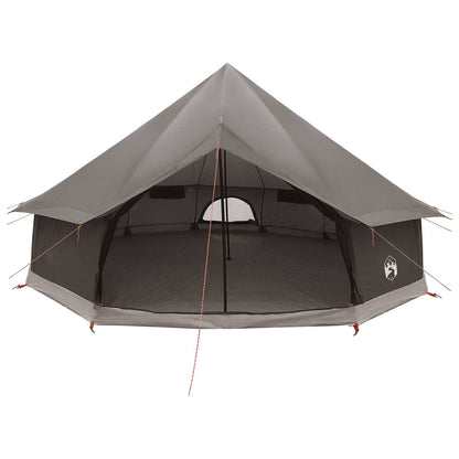 Tipi Tent Brown Grey 600 x 600 x 350 cm Polyester and Steel