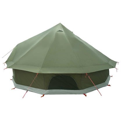 Tipi Tent Olive Green 500 x 500 x 300 cm Polyester and Steel