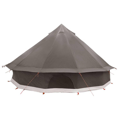Tipi Tent Brown Grey 500 x 500 x 300 cm Polyester and Steel